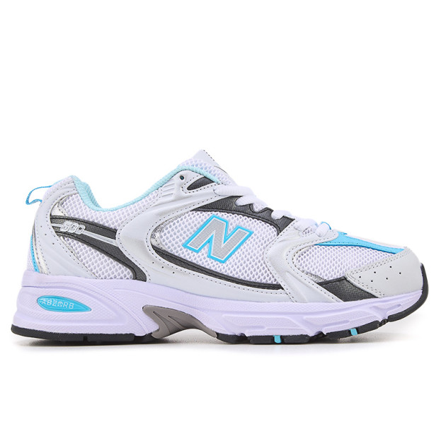 New Balance 530 White Black Silver