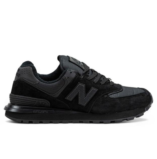 New Balance 574 x Stone Island Black FUR