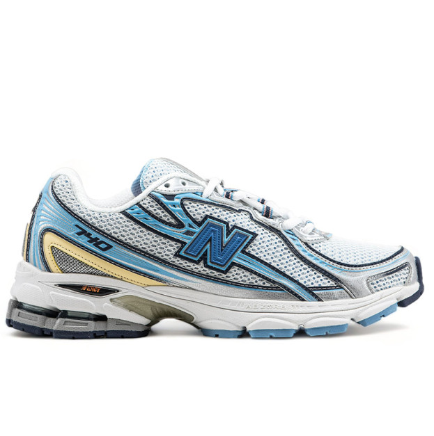 New Balance 740 White Blue