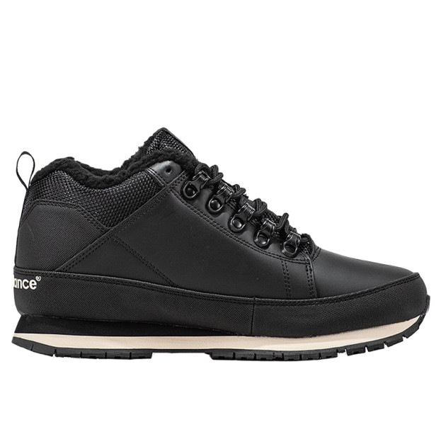 New Balance 754 Black White Winter с Мехом