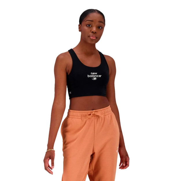 Топ New Balance Essentials Reimagined Bra WB31500BK
