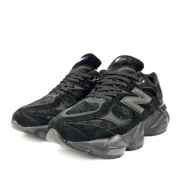 New Balance 9060 Black Winter С МЕХОМ