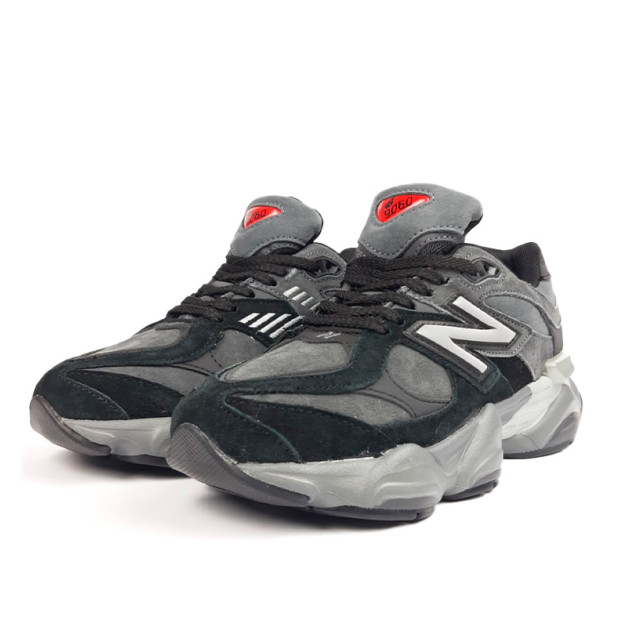New Balance 9060 Dark Grey Winter С МЕХОМ