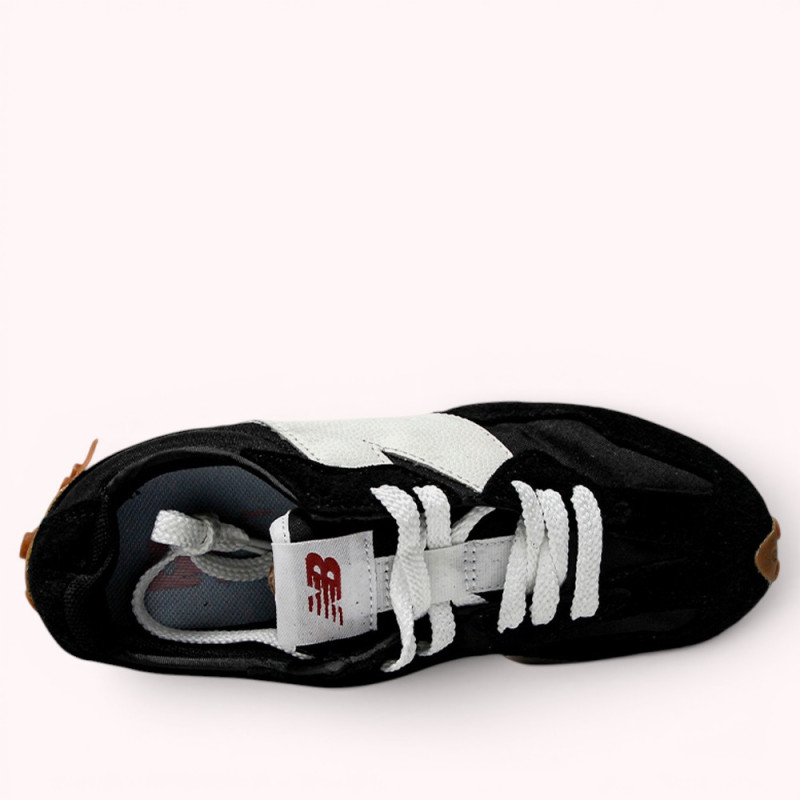 Кроссовки New Balance 327 Black Metallic Silver