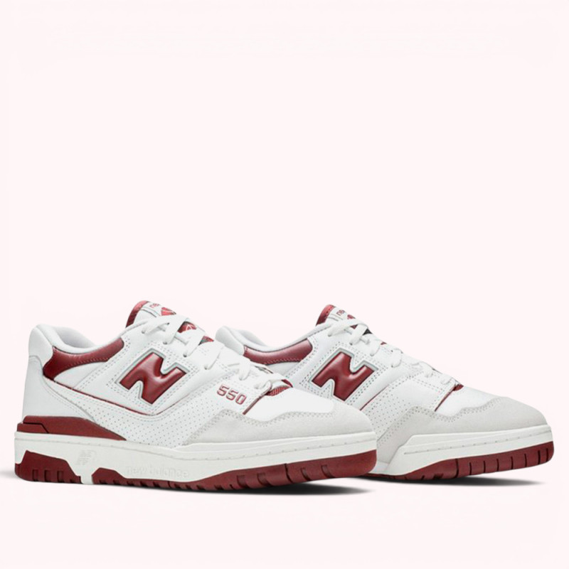 Кросівки New Balance 550 Sea Salt Burgundy