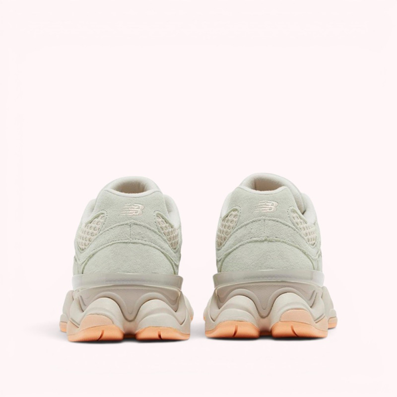 Кроссовки New Balance 9060 x The Whitaker Group Missing Pieces Pack Silver Moss Green