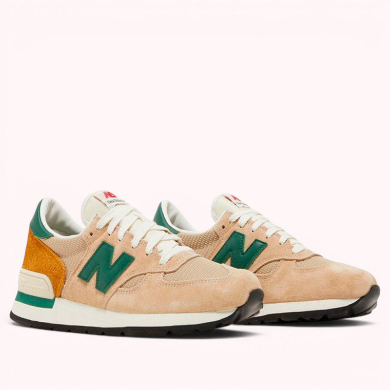 Кросівки New Balance 990v1 x Teddy Santis Made in USA Tan Green