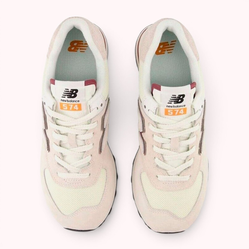 Кроссовки New Balance Beige Burgundy