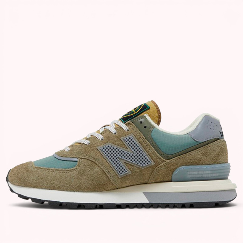 Кроссовки New Balance x Stone Island 574 Legacy Steel Blue
