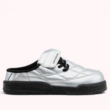 Тапки New Balance Terrace Mule Silver Black