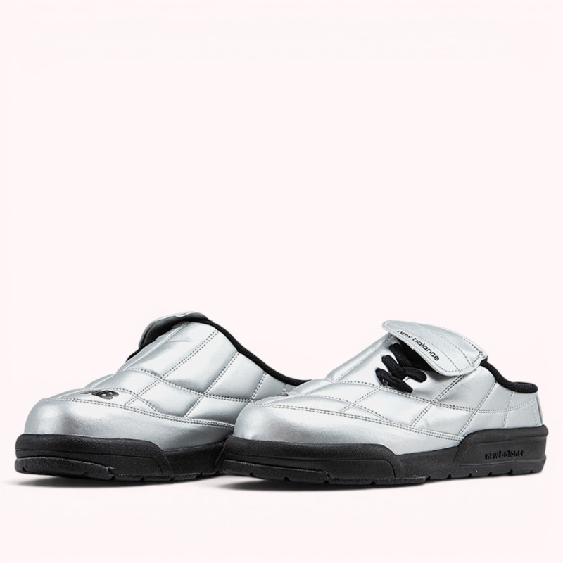 Тапки New Balance Terrace Mule Silver Black