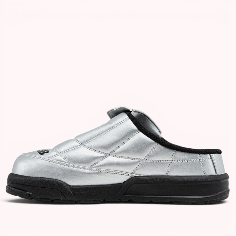 Тапки New Balance Terrace Mule Silver Black