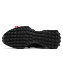 New Balance 327 Double Laces Black Grey