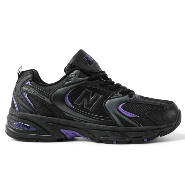 New Balance 530 Black Purple Winter With FUR