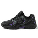New Balance 530 Black Purple Winter With FUR