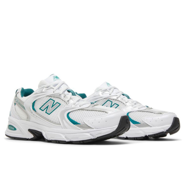 New Balance 530 White Silver Green MR530AB