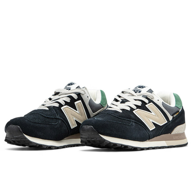New Balance 574 Cordura Black Beige Green
