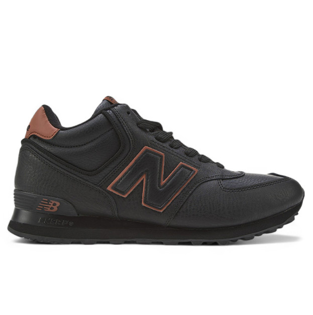New Balance 574 Black Brown With FUR