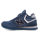 New Balance 574 Blue With FUR