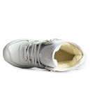 New Balance 574 Mid Cristal White С МЕХОМ