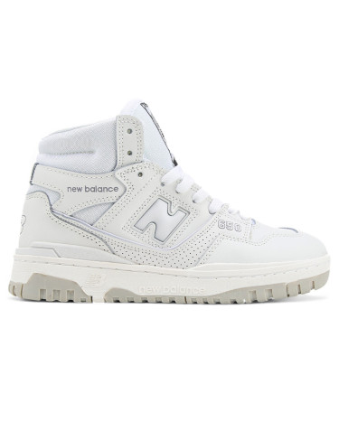 New Balance 650 High White Winter With FUR
