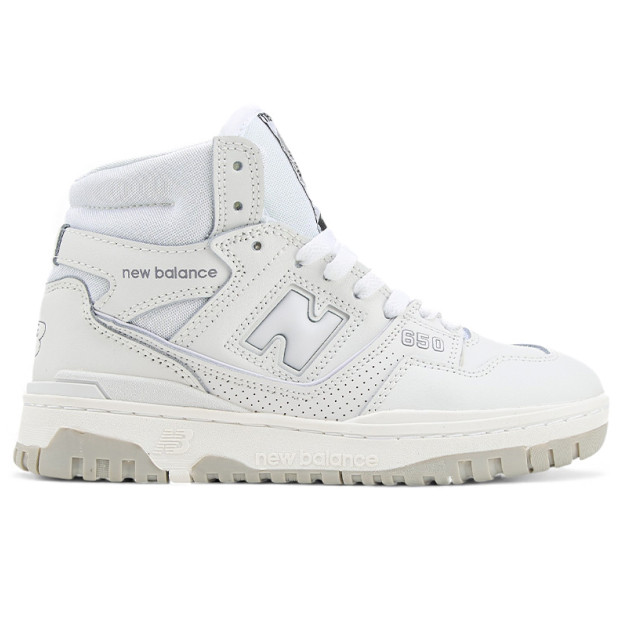 New Balance 650 High White Winter С МЕХОМ