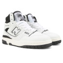 New Balance 650 High White Black Winter С МЕХОМ