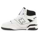 New Balance 650 High White Black Winter С МЕХОМ