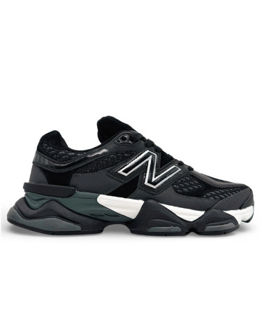 New Balance 9060 Black Silver Shoe Palace Exclusive U9060PNR