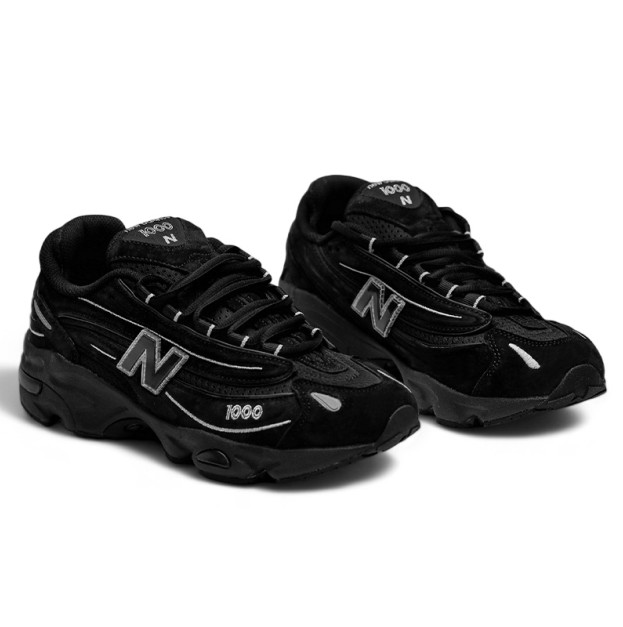 New Balance 1000 Black Suede