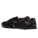 New Balance 574 Black Suede