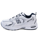 New Balance 530 White Blue Silver Winter С ФЛИСОМ