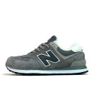 New Balance 574 Dark Grey Winter С МЕХОМ