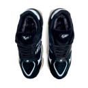 New Balance 9060 Black White Winter С МЕХОМ