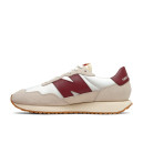 New Balance 237 White Burgundy MS237SB