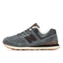 New Balance 574 Khaki Winter С МЕХОМ