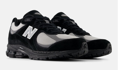 New Balance 2002R gets a new Black/Silver treatment